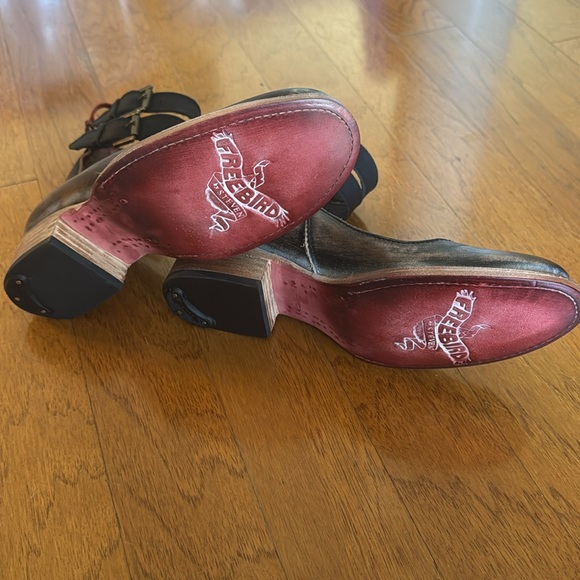 NEW Freebird Maribel sexy black/dark brown shoes - Picture 8 of 14